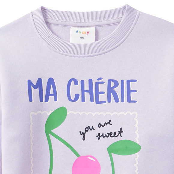 Mädchen Sweatshirt mit Print