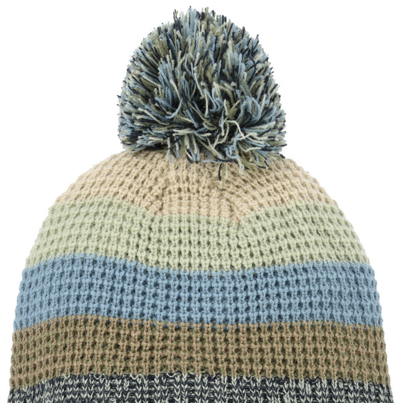 Gebreide babymuts met bobble