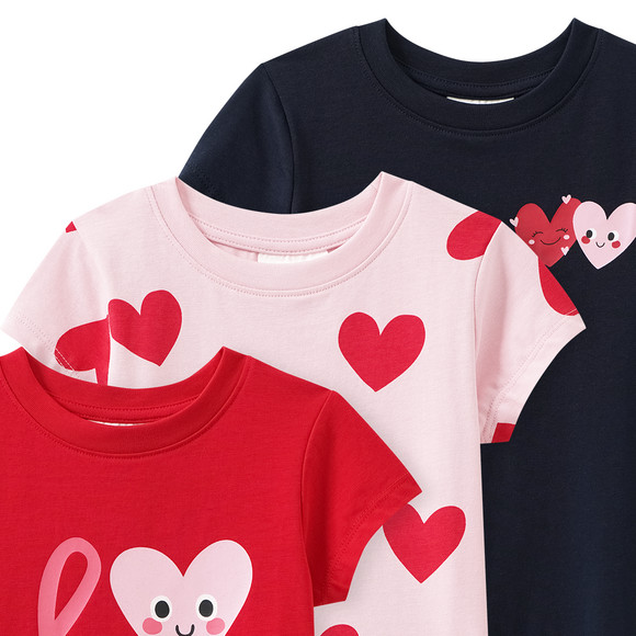 3 Mädchen T-Shirts mit Prints