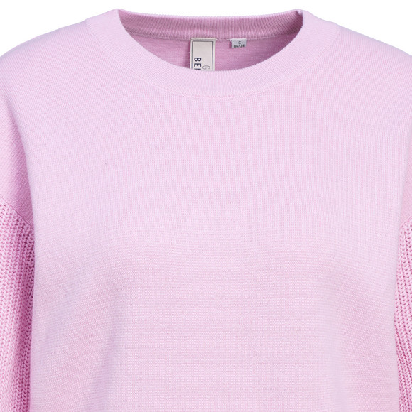 Gebreide trui voor dames in effen kleur