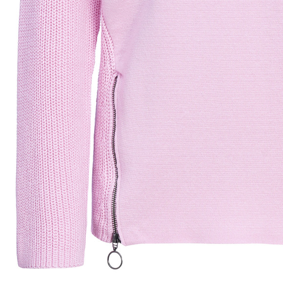 Gebreide trui voor dames in effen kleur