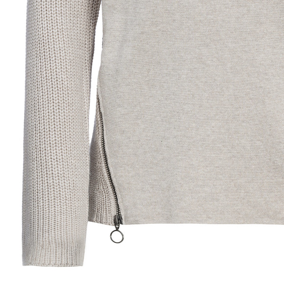 Gebreide trui voor dames in effen kleur