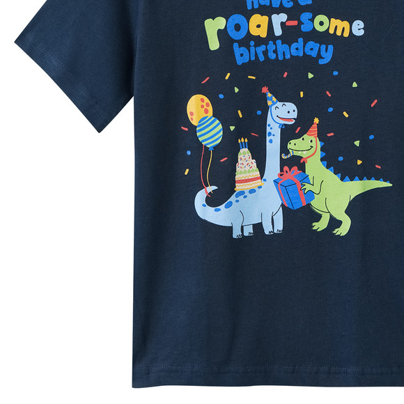 Kinder T-Shirt mit Geburtstags-Motiv