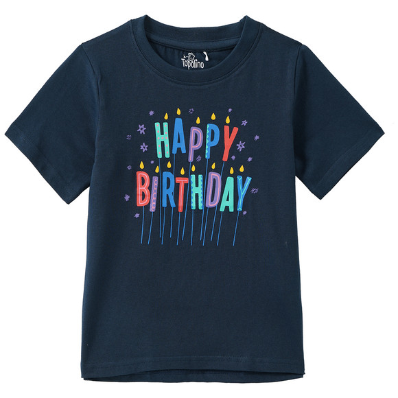 Kinder T-Shirt mit Geburtstags-Motiv