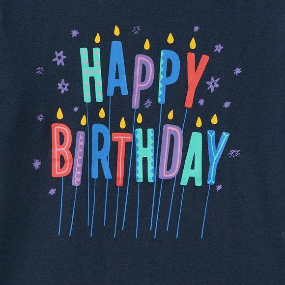 Kinder T-Shirt mit Geburtstags-Motiv