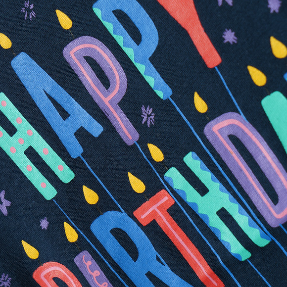 Kinder T-Shirt mit Geburtstags-Motiv