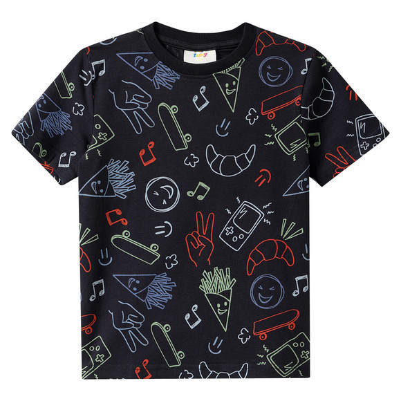3 Jungen T-Shirts mit Prints