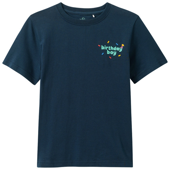 Jungen T-Shirt mit Rücken-Print