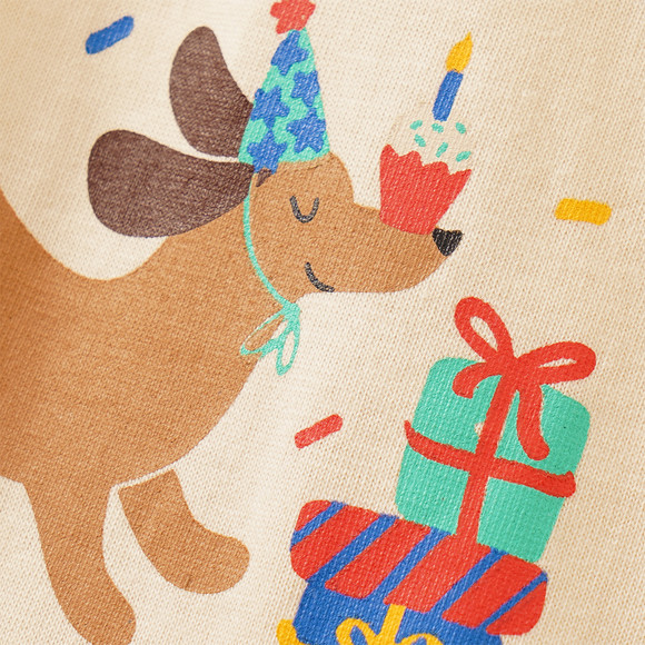 Baby T-Shirt mit Geburtstags-Motiv