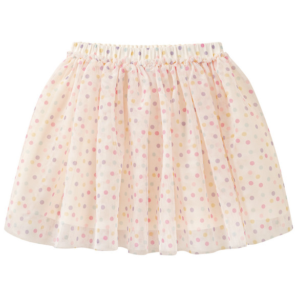 Mädchen Tüllrock mit Punkte-Allover