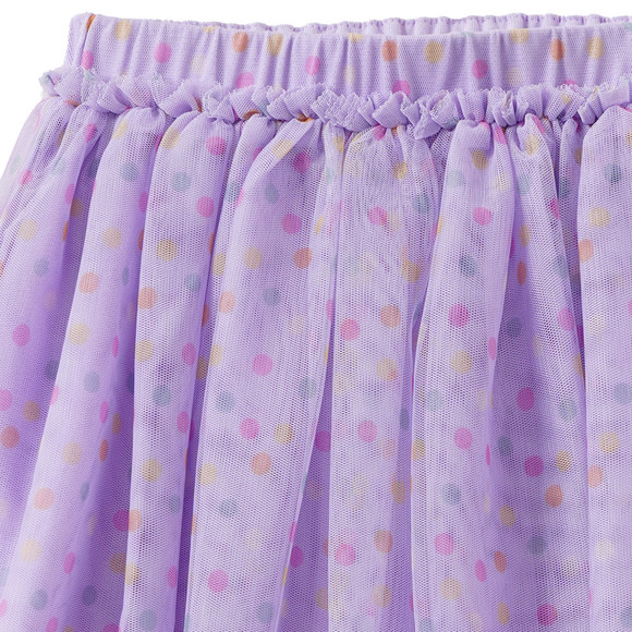 Mädchen Tüllrock mit Punkte-Allover