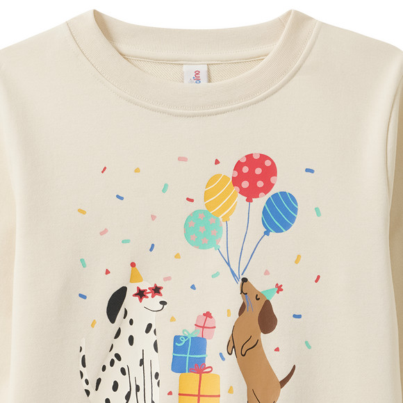 Kinder Sweatshirt mit Geburtstags-Motiv