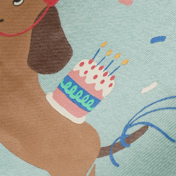 Kinder Sweatshirt mit Geburtstags-Motiv