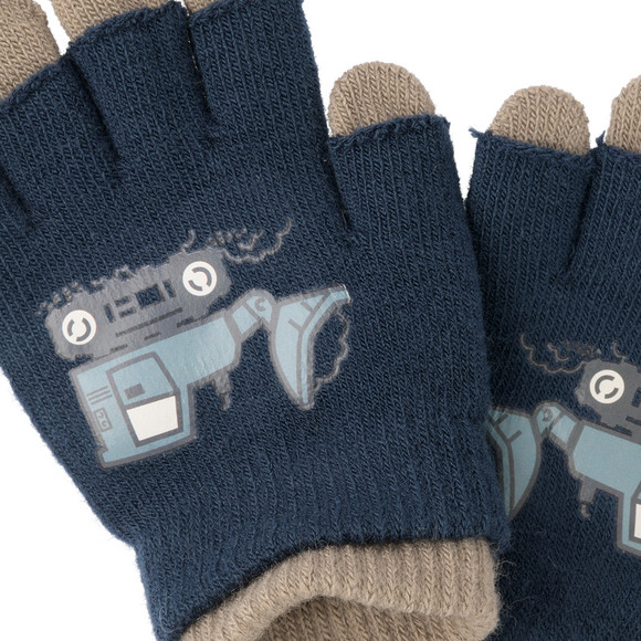 2 paar Jongens Handschoenen met motief