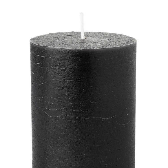 Rustiek ogende kaars