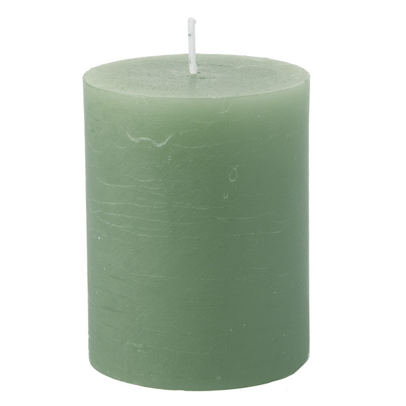 Rustiek ogende kaars