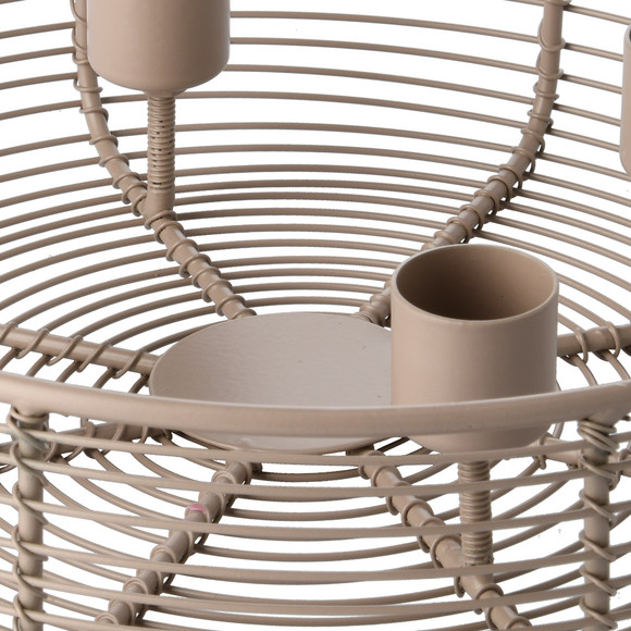 Kandelaar voor vier pilaarkaarsen