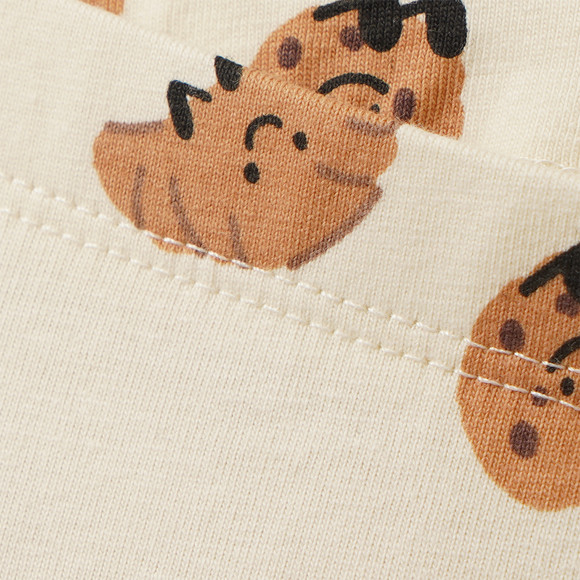 Newborn Set mit Frühstücks-Print