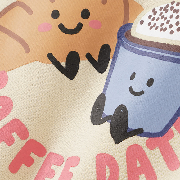 Newborn Set mit Frühstücks-Print