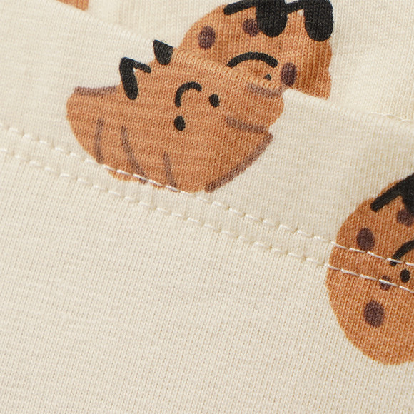 Baby Set mit Frühstücks-Print