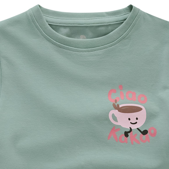 Mädchen T-Shirt mit lustigem Print