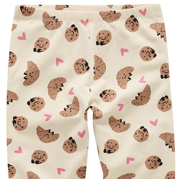 Mädchen Leggings mit Allover-Print