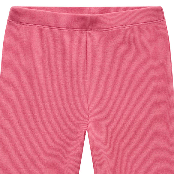Mädchen Leggings mit Rippstruktur