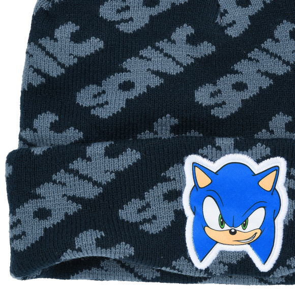 Minecraft Strickmütze mit Umschlag