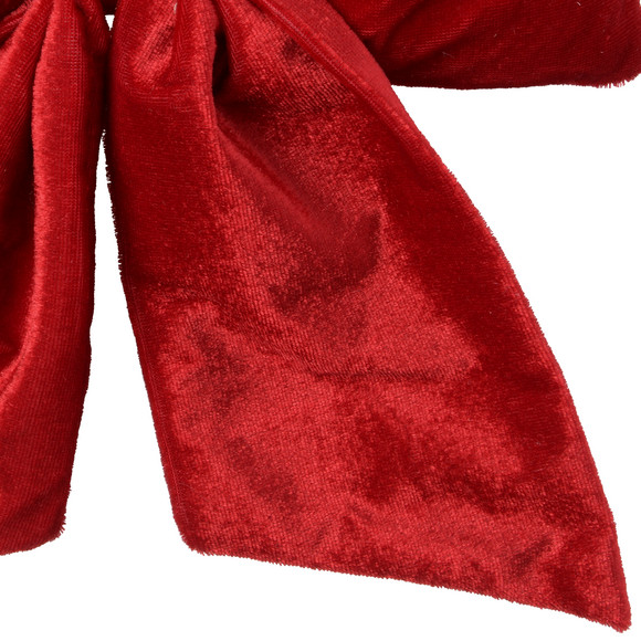 Große Deko-Schleife aus Samt