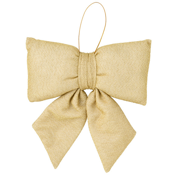 Kleine Deko-Schleife aus Samt