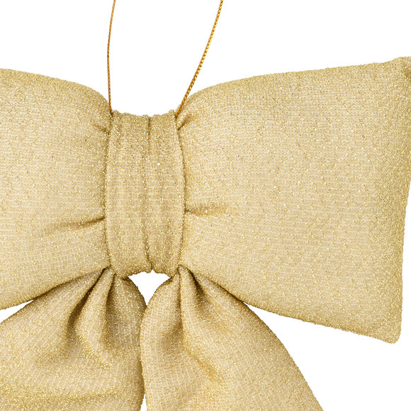 Kleine Deko-Schleife aus Samt