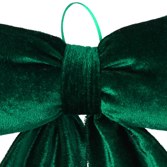 Kleine decoratieve fluwelen strik