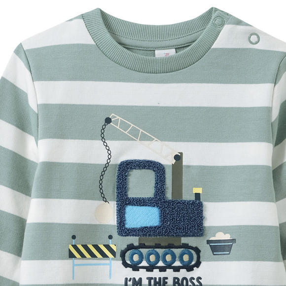 Baby Sweatshirt mit Applikation