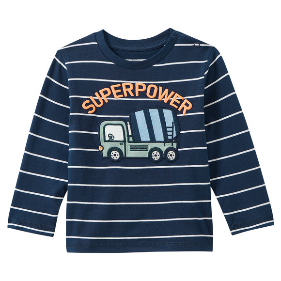 Baby Langarmshirt mit Applikation