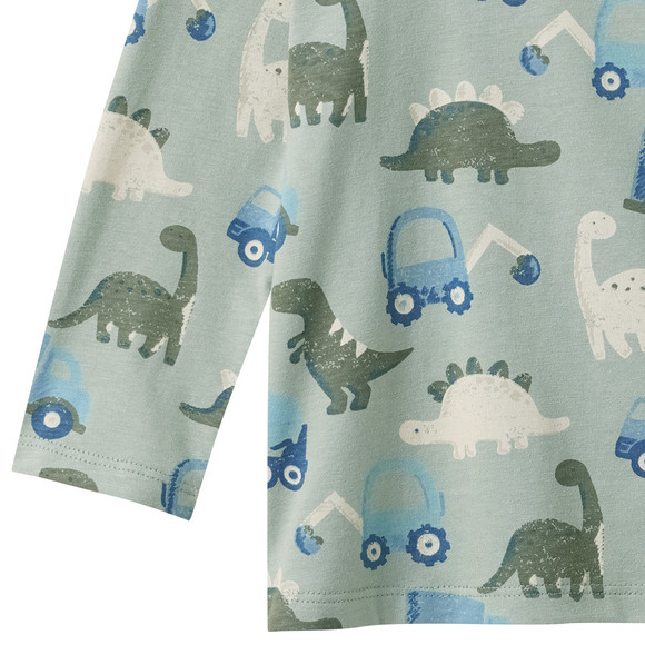 Baby Langarmshirt mit Allover-Print