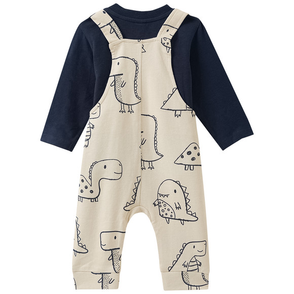 Newborn Set mit Shirt und Latzhose