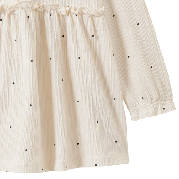 Baby Bluse mit Punkte-Allover