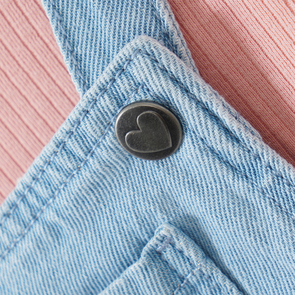 Baby set met spijkerjurk