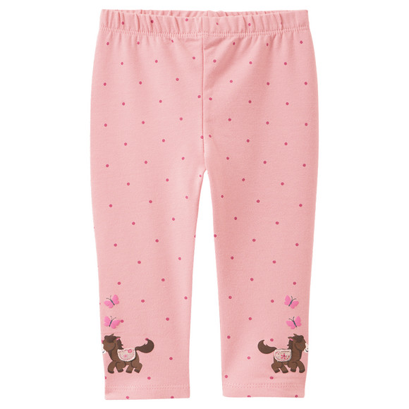 Baby Leggings mit Pferde-Print