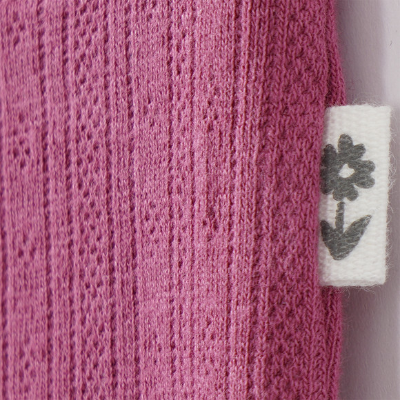 Baby Leggings mit Ajourmuster