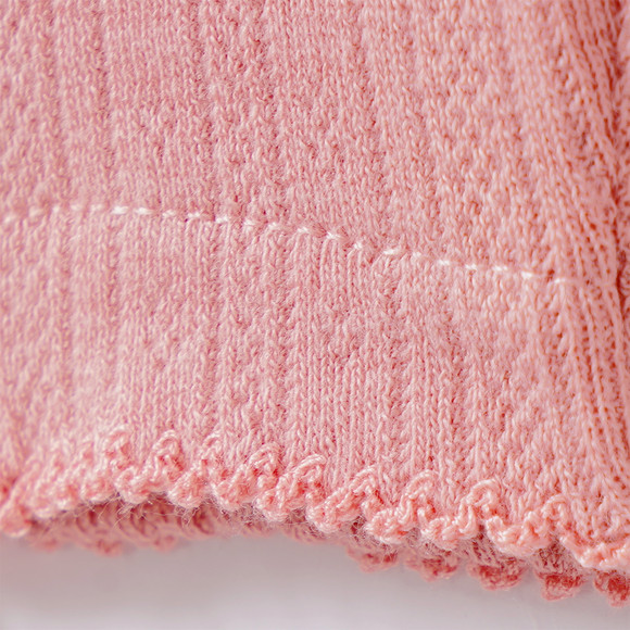 Baby Leggings mit Ajourmuster