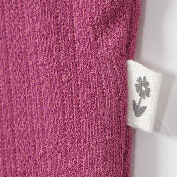 Legging voor newborns met ajourpatroon