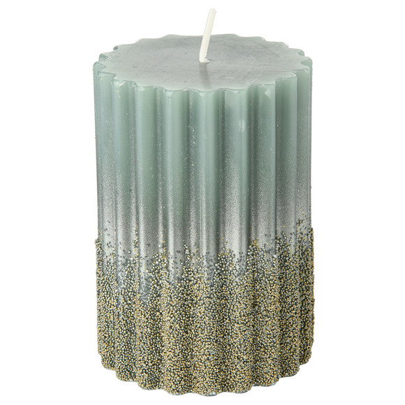 Kaars met Kerst design