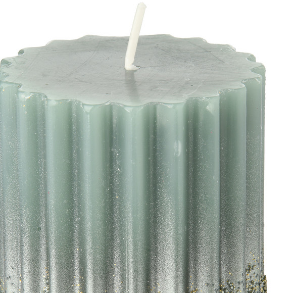 Kaars met Kerst design