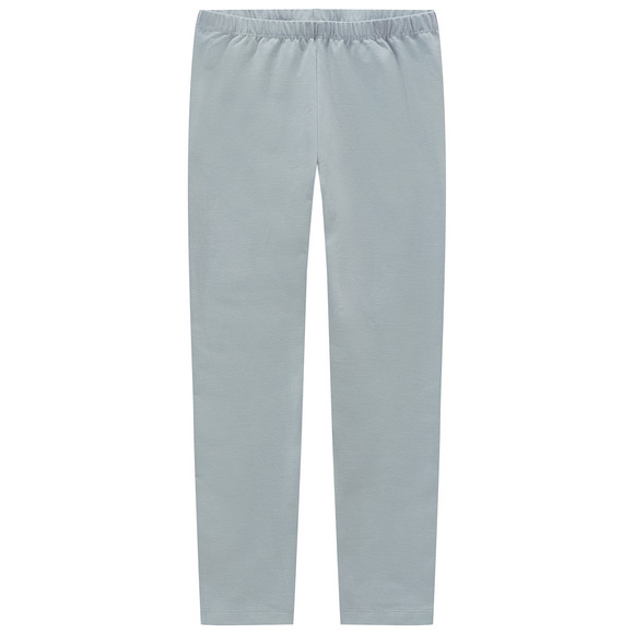 2 Mädchen Leggings mit Blümchen