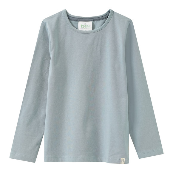 2 Mädchen Langarmshirts mit Blümchen