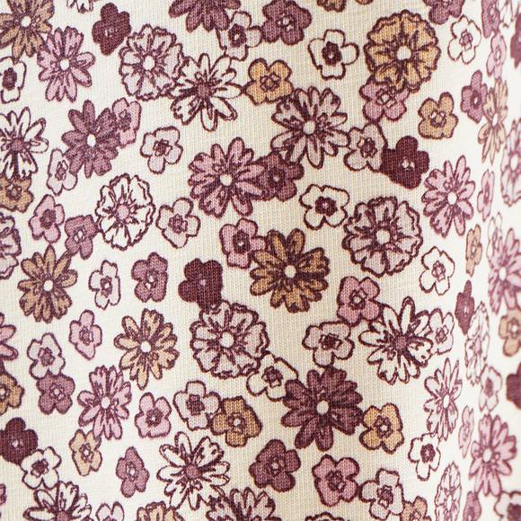 2 Mädchen Langarmshirts mit Blümchen