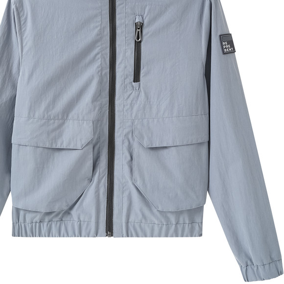 Jongensblouson met capuchon