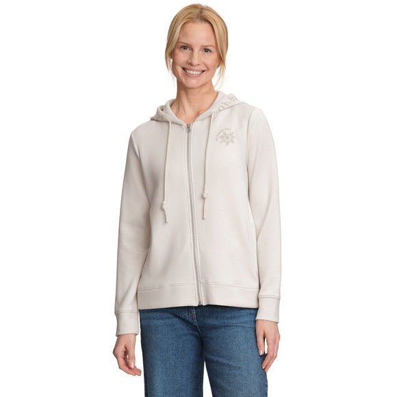 Damen Sweatjacke aus Modal-Mix
