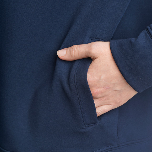 Damen Sweatjacke aus Modal-Mix